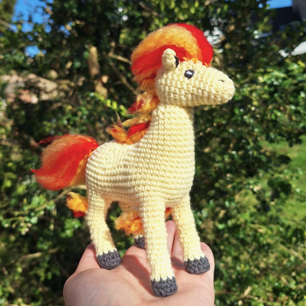 Ponyta crochet pattern free