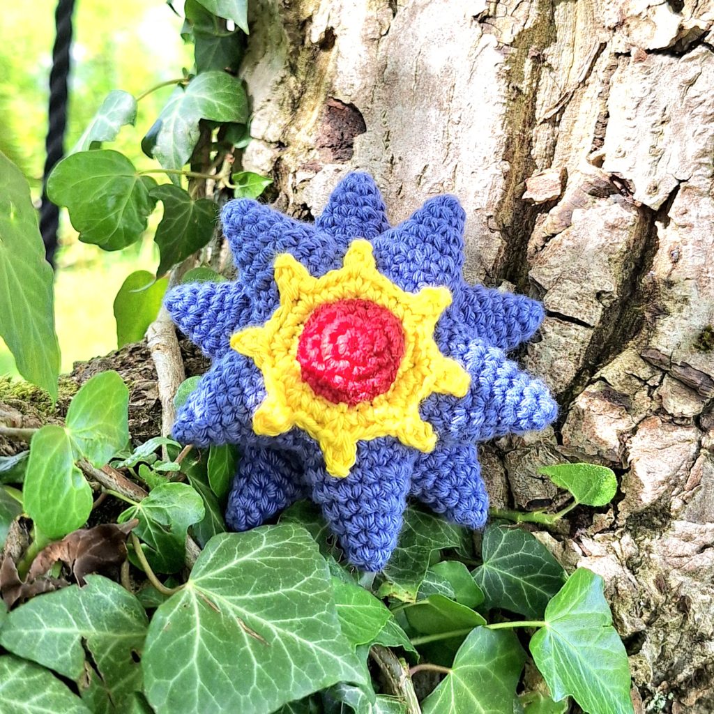 Starmie crochet pattern