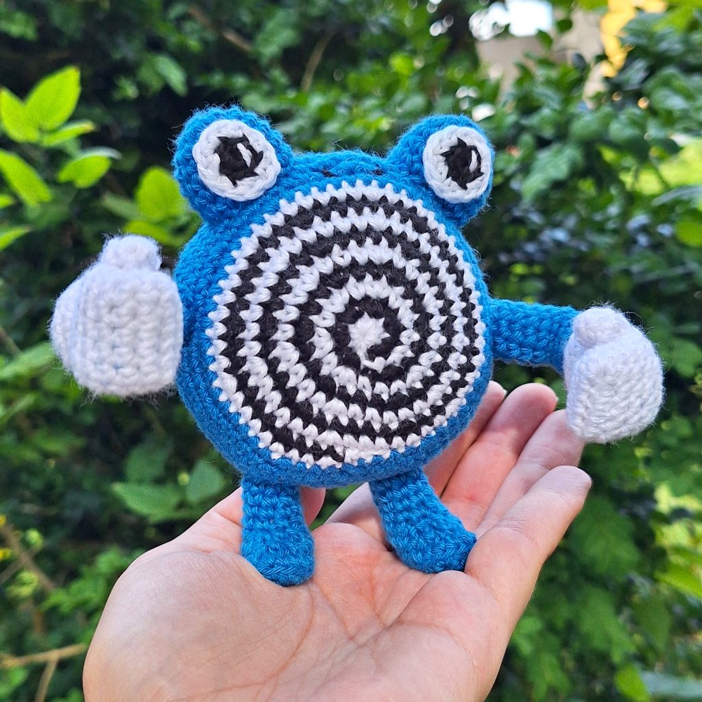 Crochet pattern poliwhirl