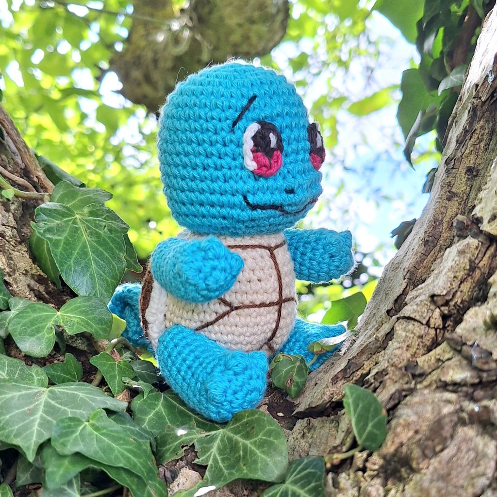 crochet squirtle amigurumi