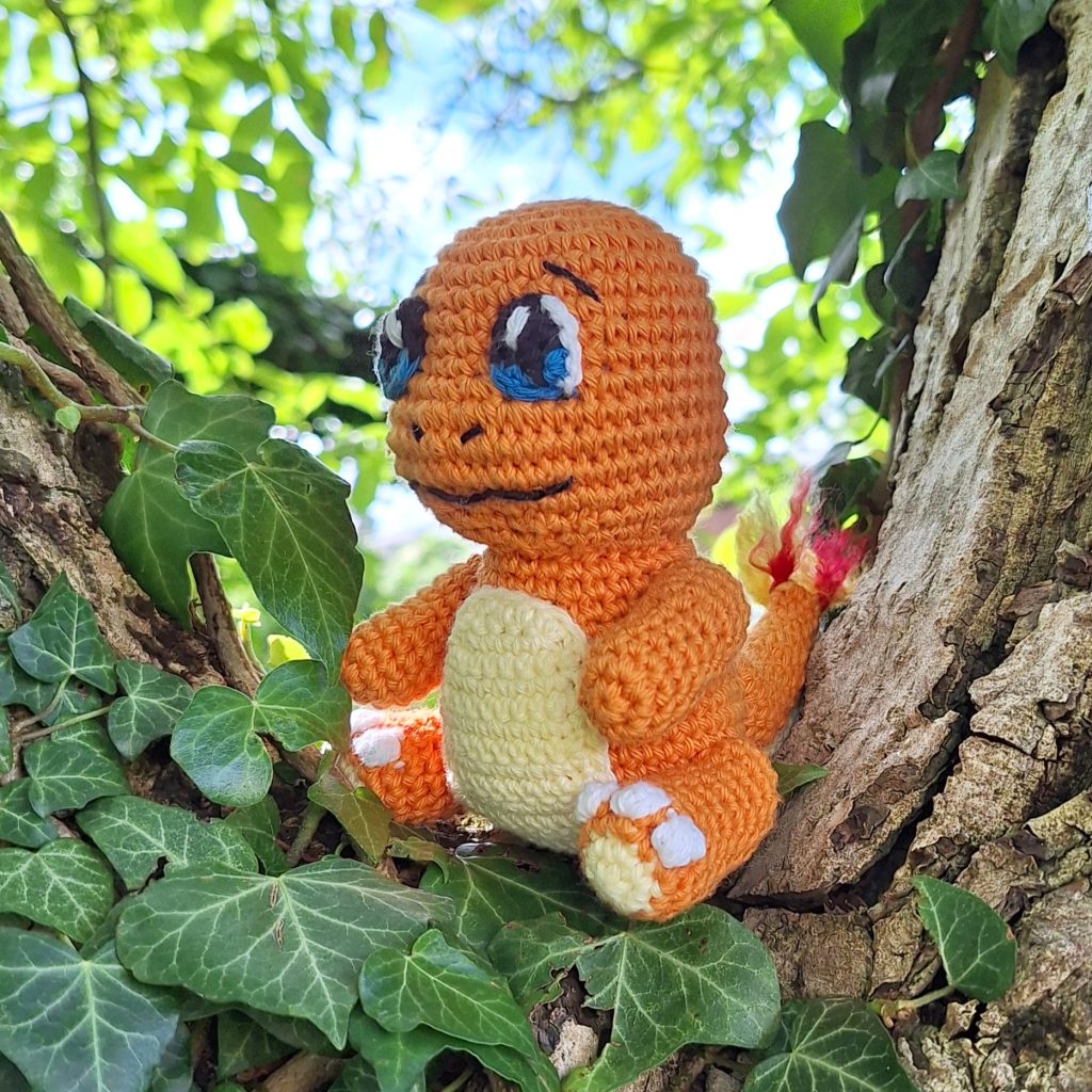 amigurumi charmander crochet pattern