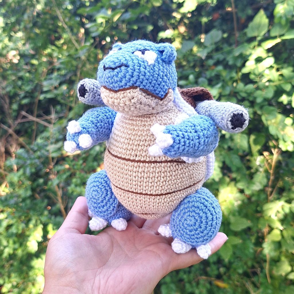 blastoise crochet amigurumi