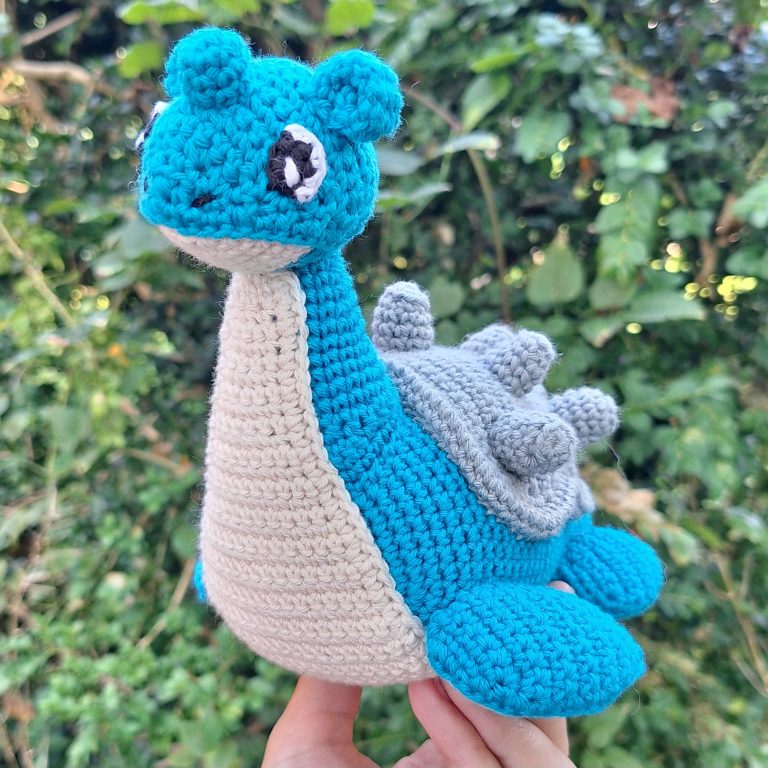 Lapras crochet pattern free