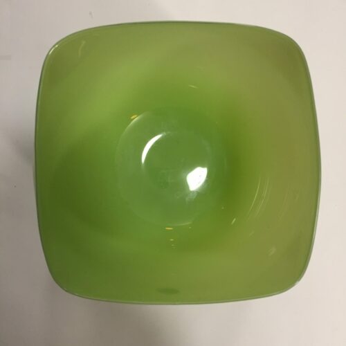 Grøn Glas Skål