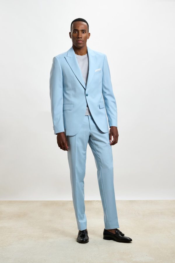 Light Blue Soho Suit New Deluxe