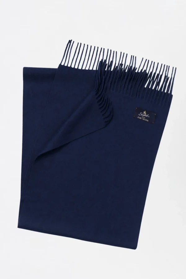 Camel brown scarf made from 100% pure vicuña