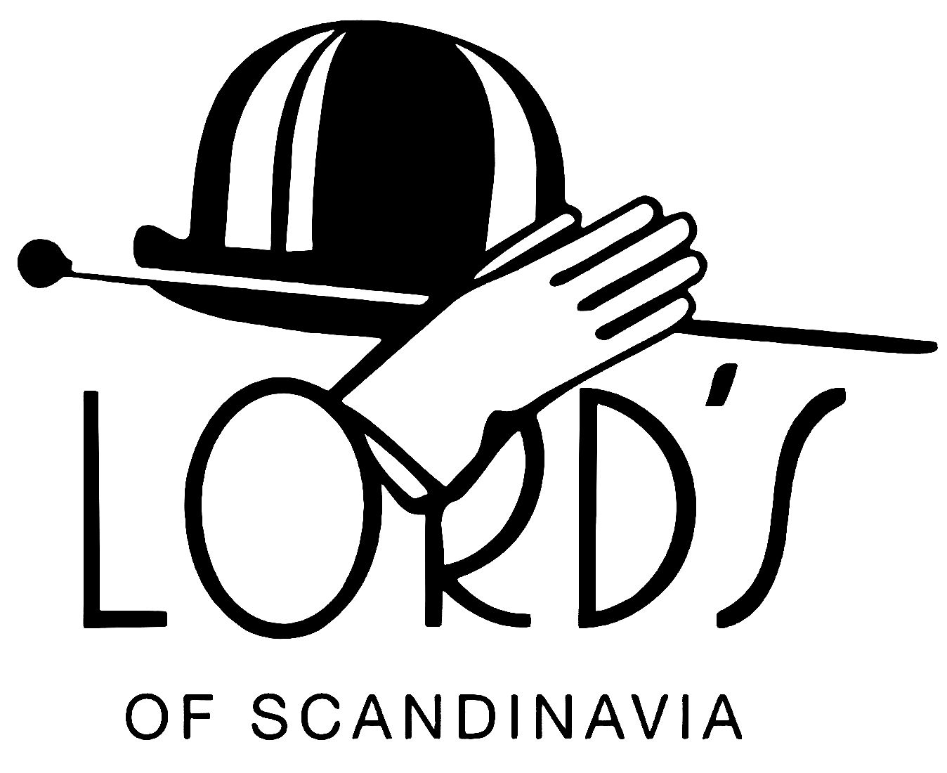 Lords of Scandinavia Black Logo