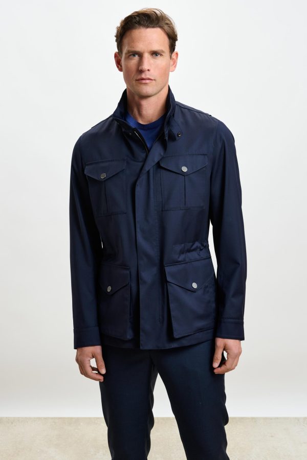 Navy Dartmoor Tech Field Jacket