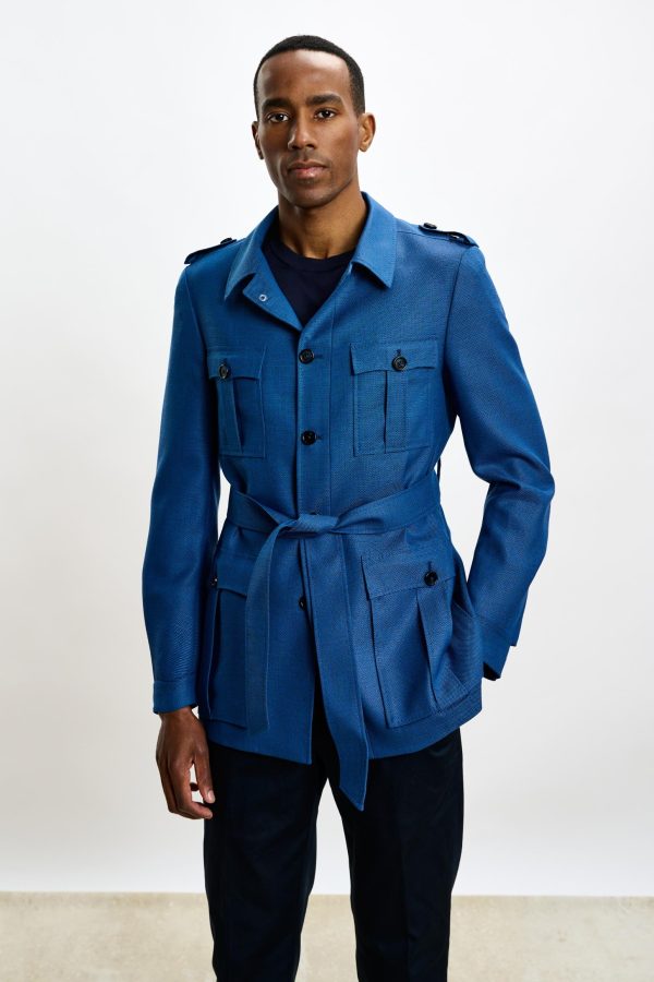 Strong Blue Exmoor Safari Jacket