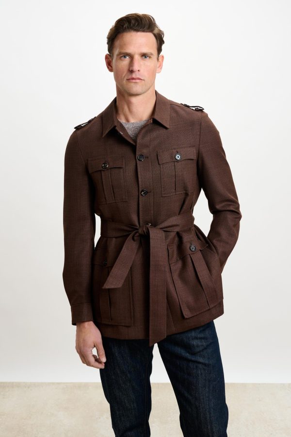 Tobacco Exmoor Safari Jacket