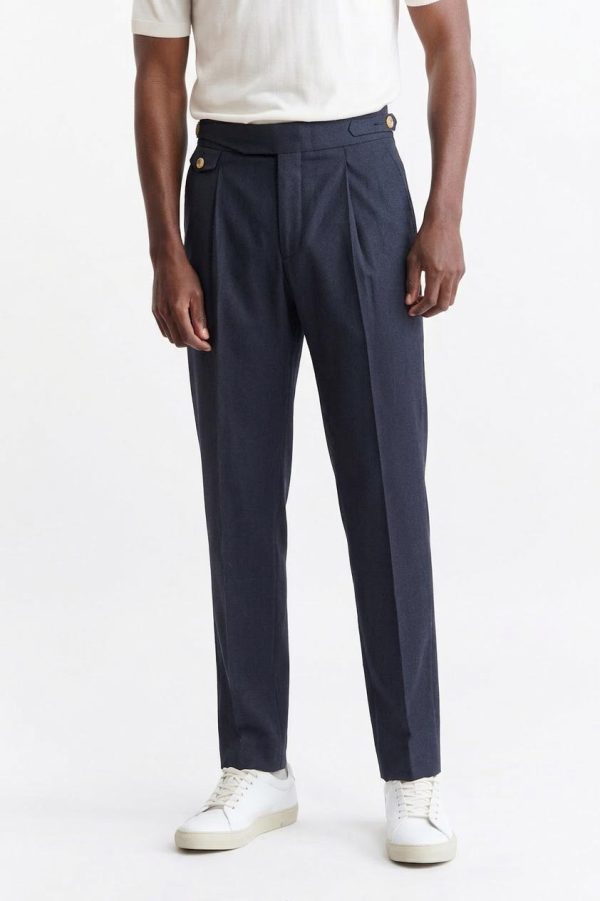 Medium Blue Gurkha Trousers