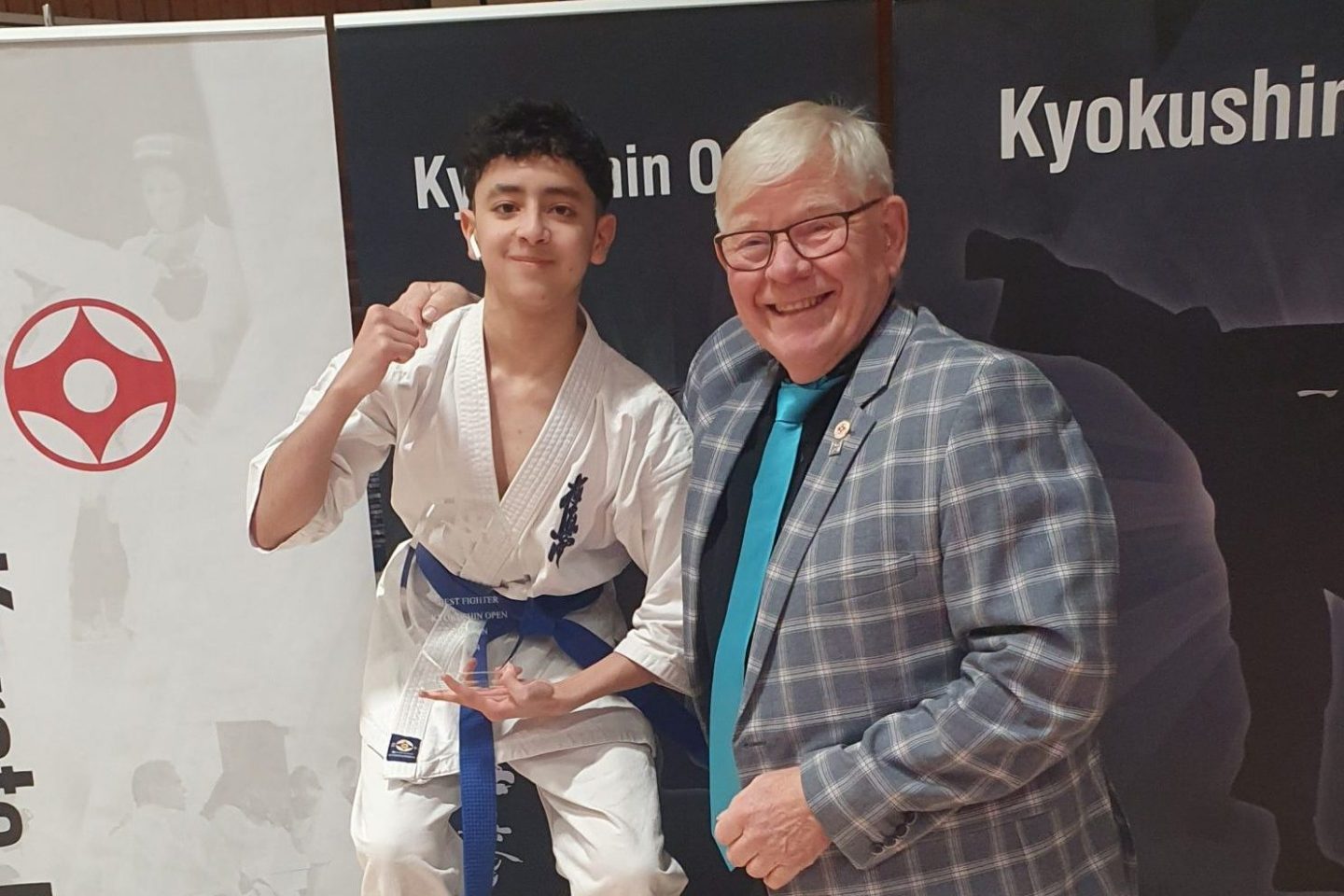 Juan Diego ble kåret til Beste Fighter i Kyokushin Open 2024