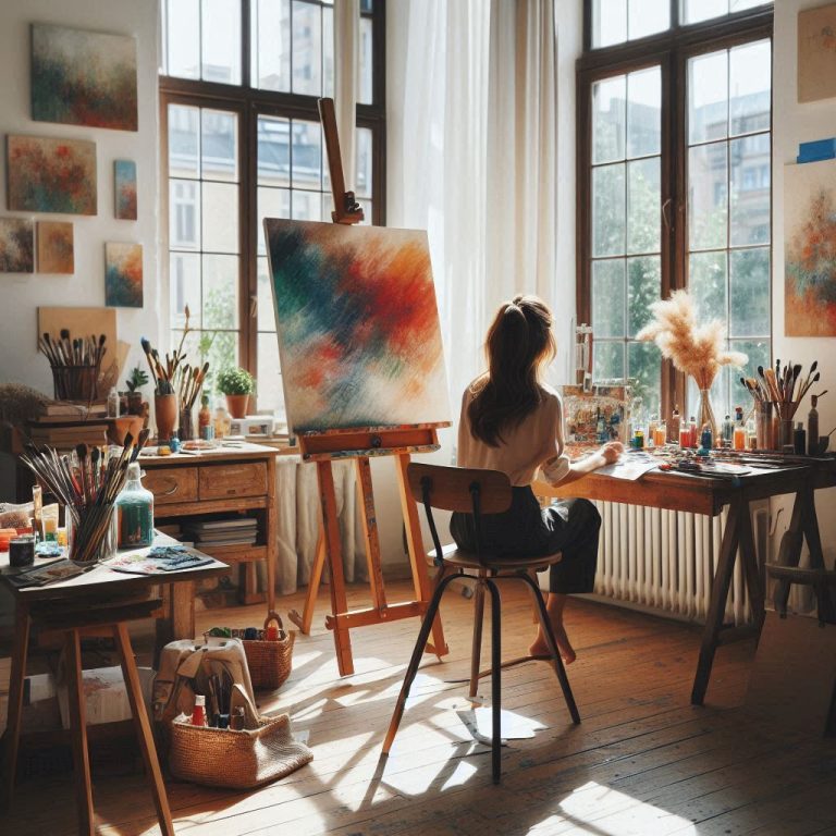 Tips para Crear un Estudio de Arte en Casa: Organización y Creatividad en Tu Propio Espacio