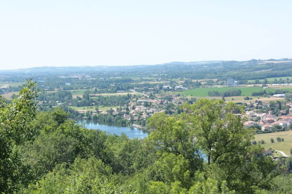 View from Penne d' Agenais