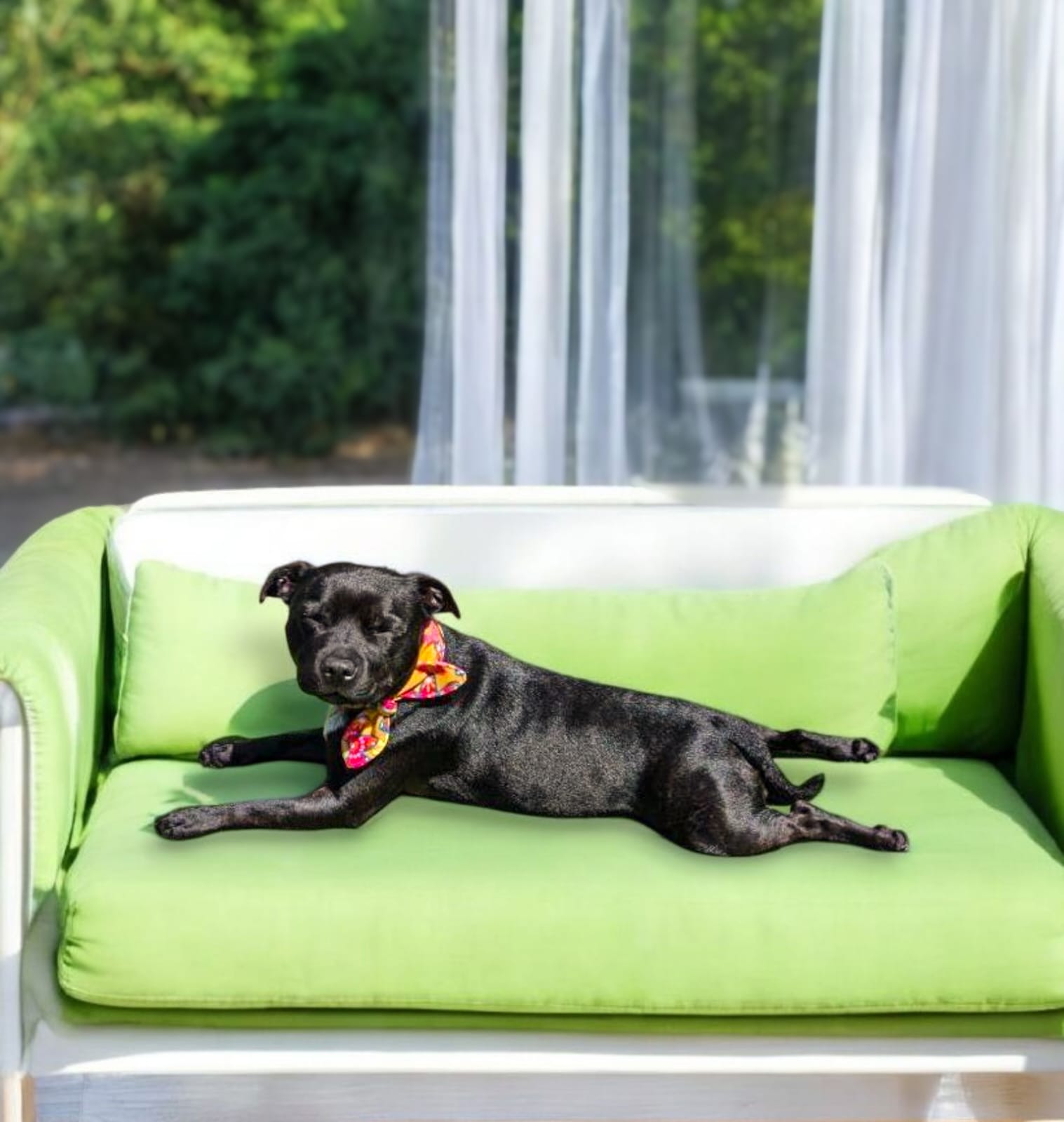 Floral Elegance Foulard Aila