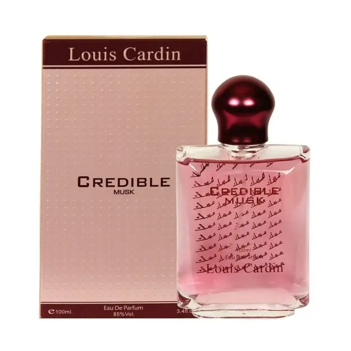 Credible Musk EDP Fragrance Notes: Credible Musk Opens with Fresh Top Notes of Lemon and Green Giving Way to Middle Notes of Blossom Orange, Jasmine, Rose and Lands on the Oriental Base Notes of Sandalwood & White Musk Fragrance volume : 100ml Gross Weight : 314 gm