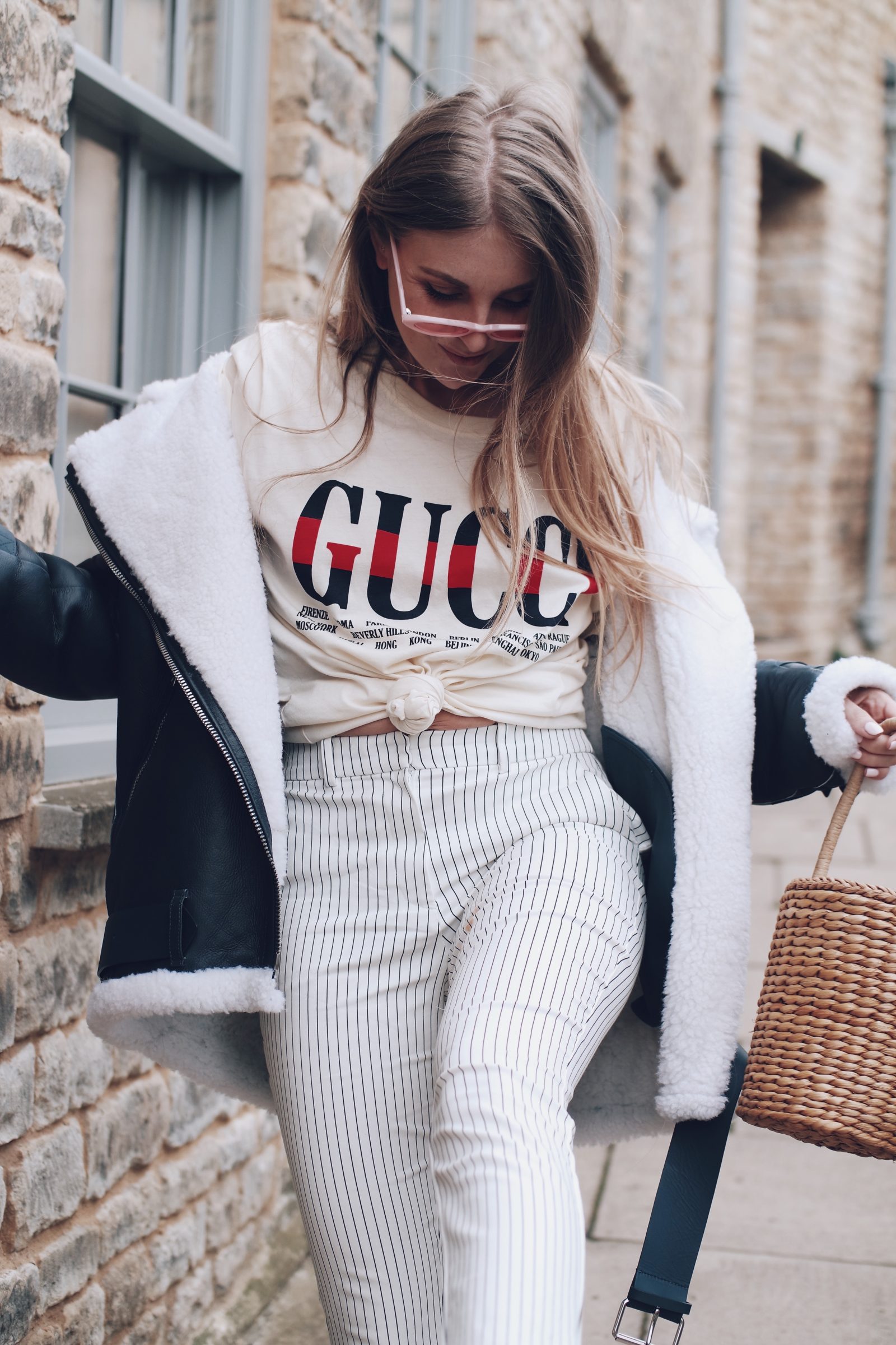 Slogan Gucci T Shirt