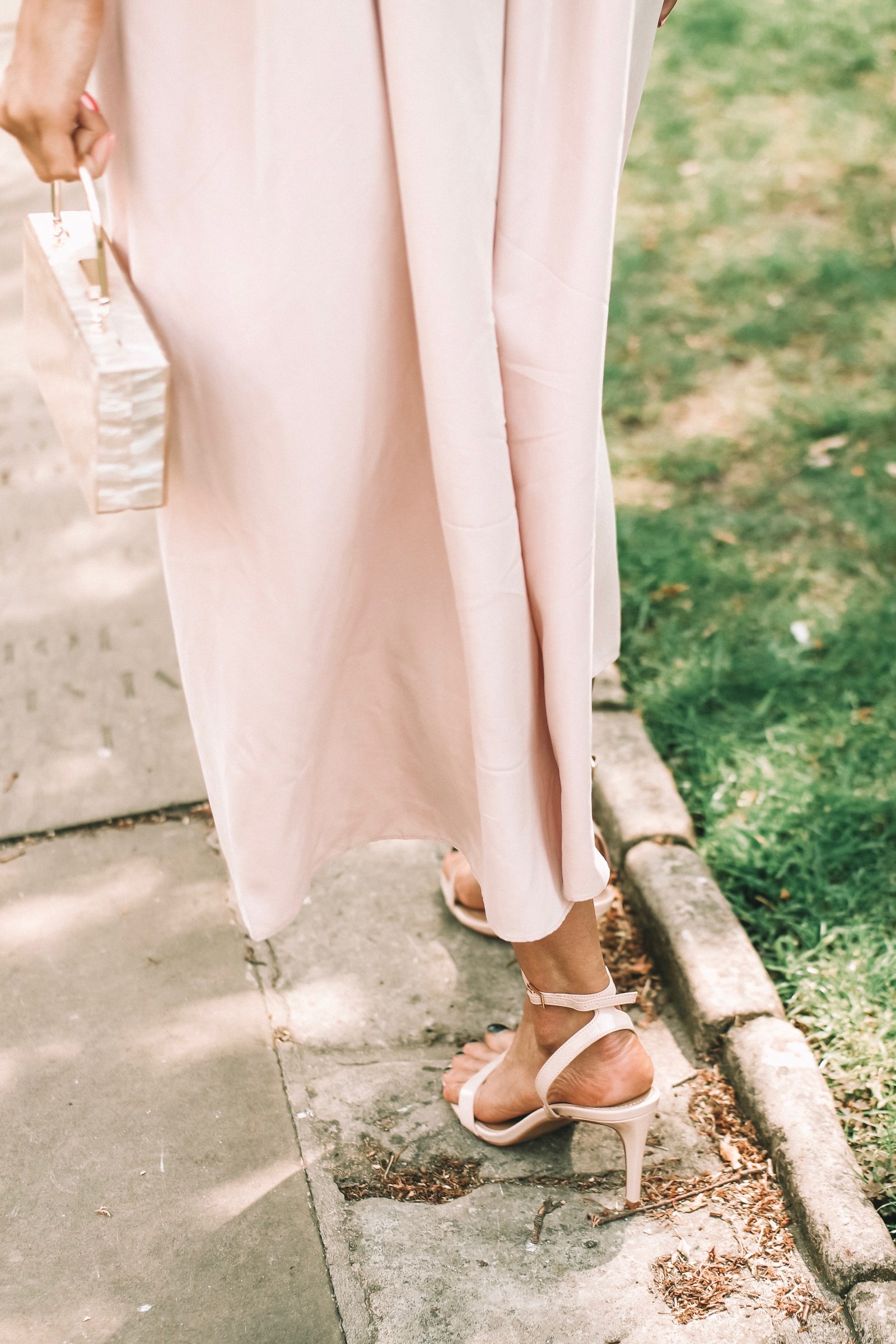 Asos Wedding Outfit - Nude Strappy Sandals