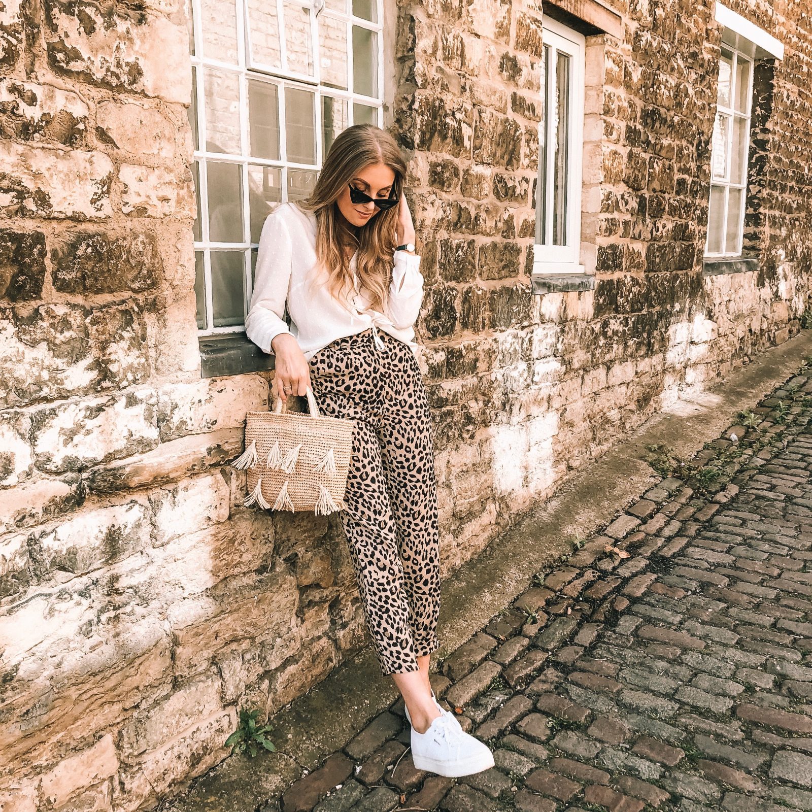 Leopard Print Trousers - & Other Stories Tapered Trousers