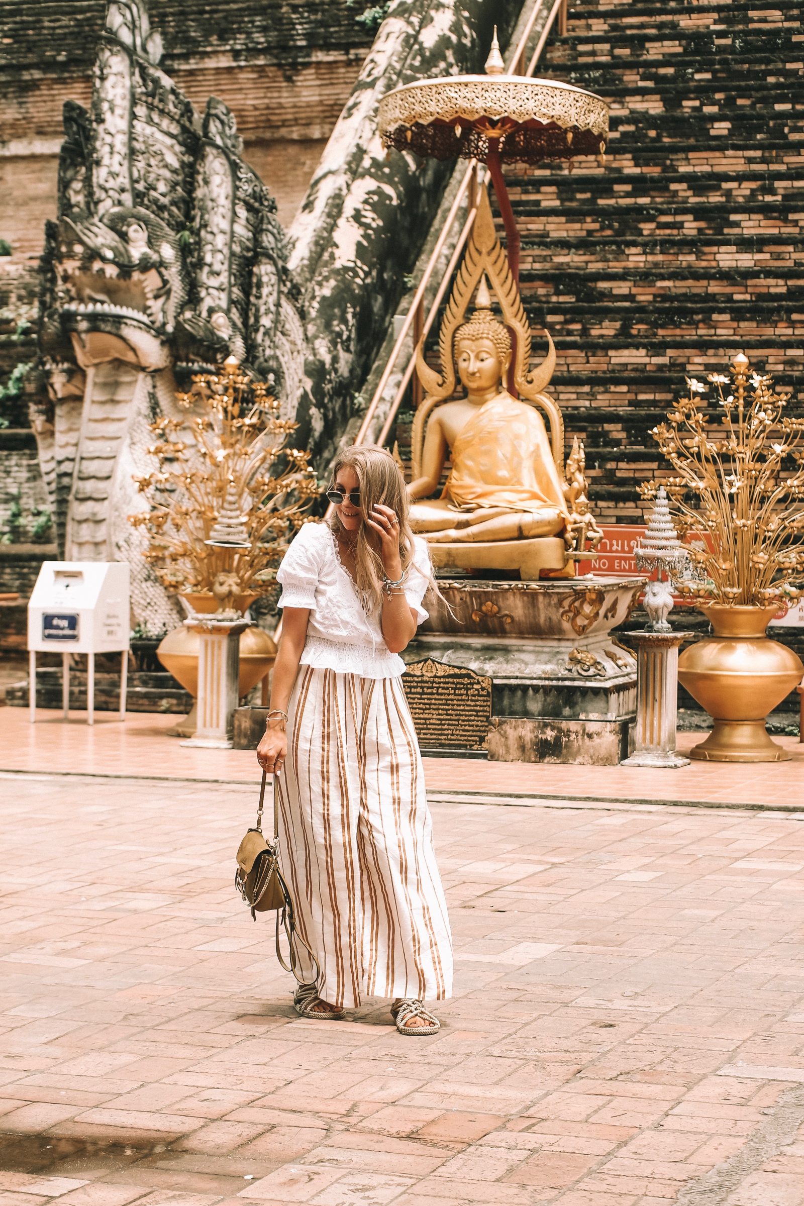 Sightseeing Outfit - Thailand HM Wide Leg Trousers