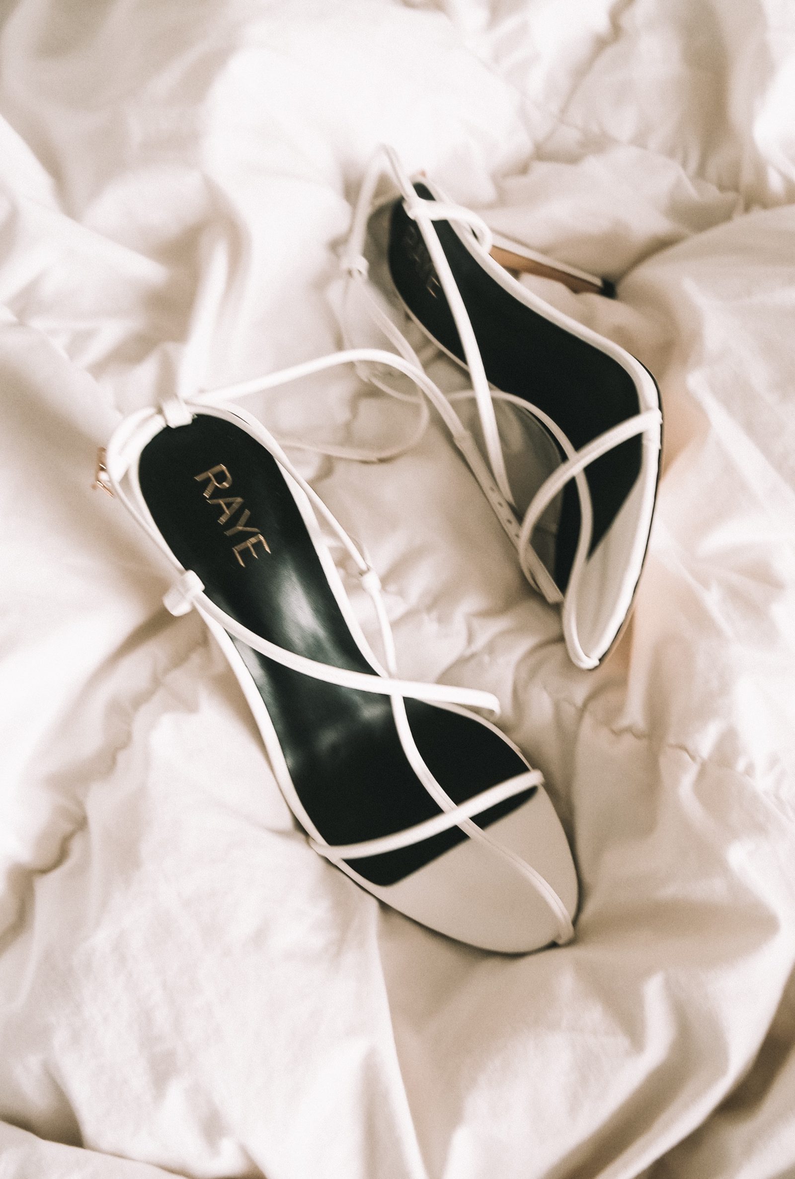 Revolve Cage Shoes - White - Fashion Blogger Sinead Crowe