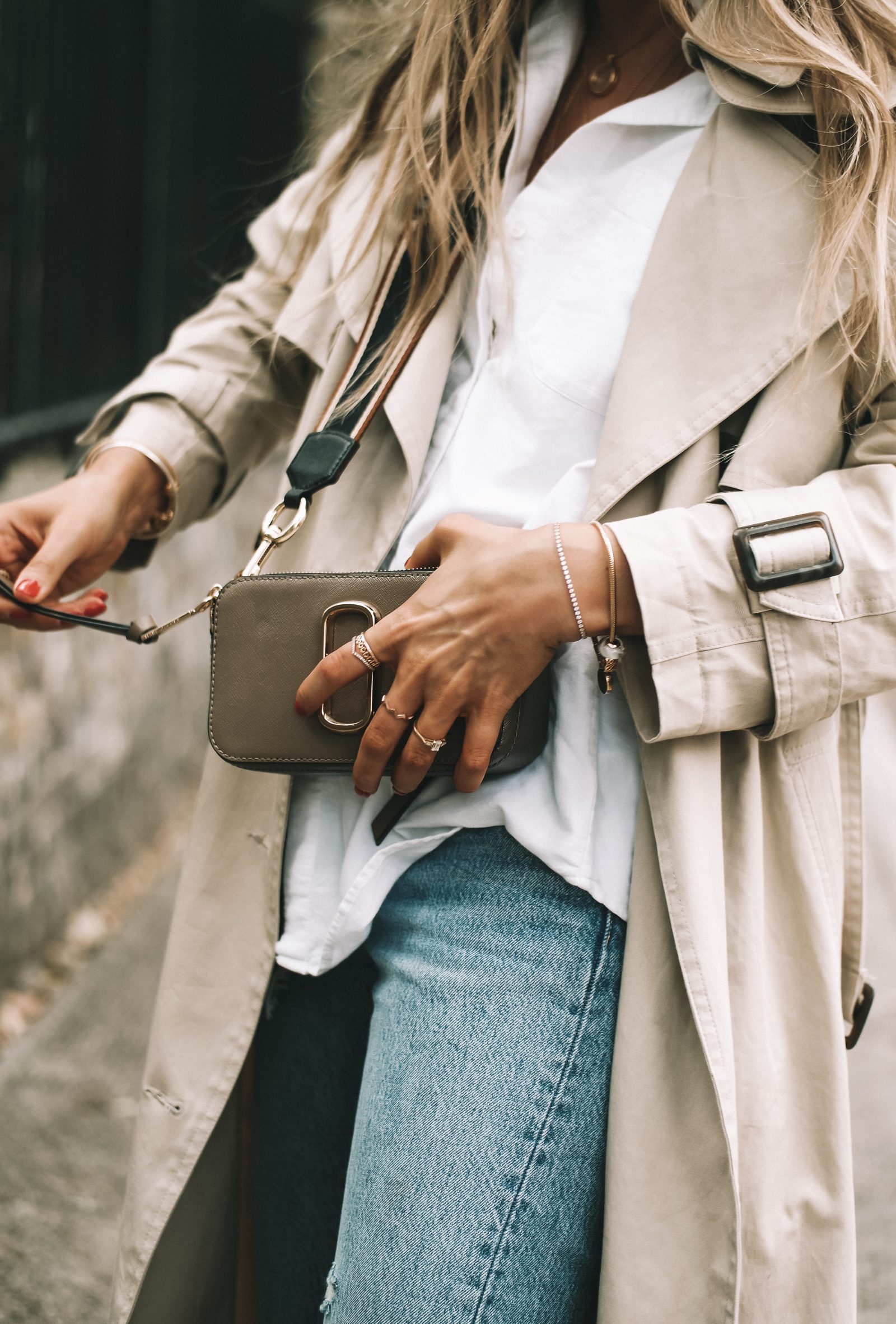 LFW Street Style - Marc Jacobs Camera Bag