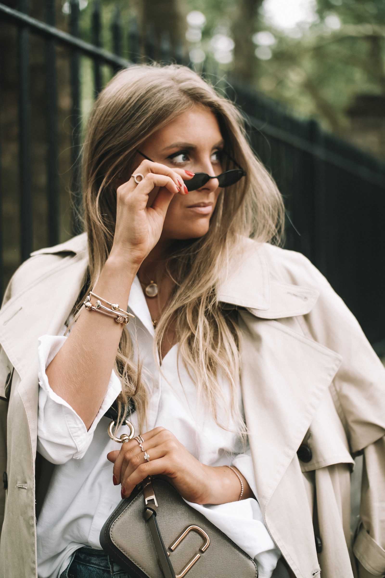 LFW Street Style - Quay Micro Sunglasses