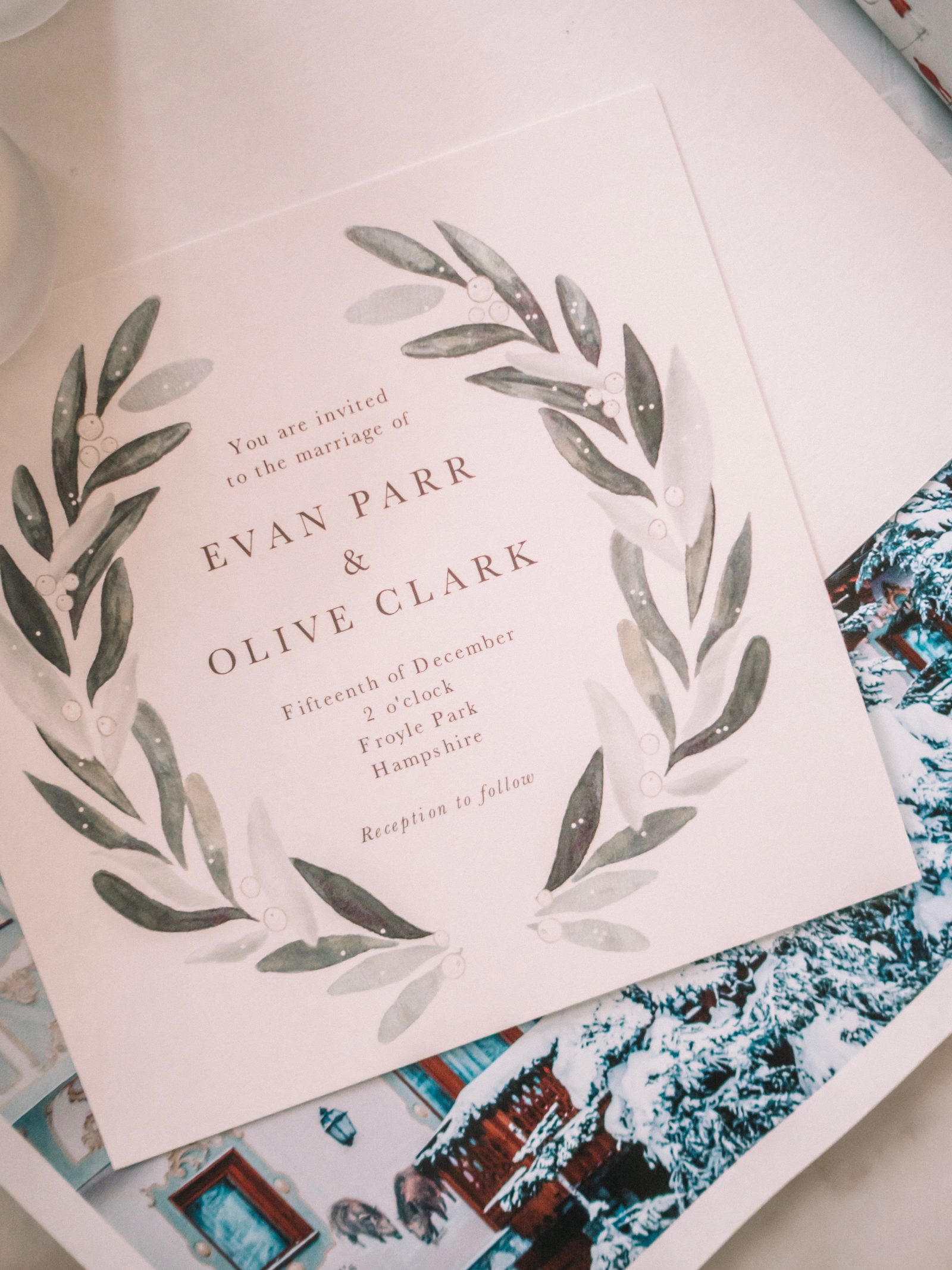 Papier Wedding Stationary - Wedding Invite