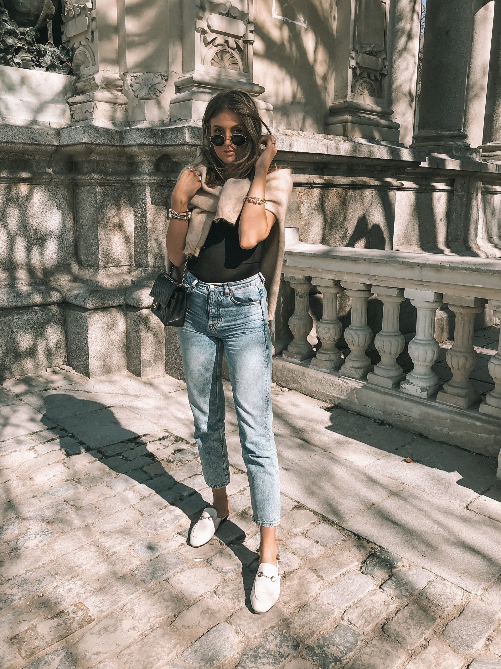 Madrid Outfit Diaries - Topshop Editor Jeans