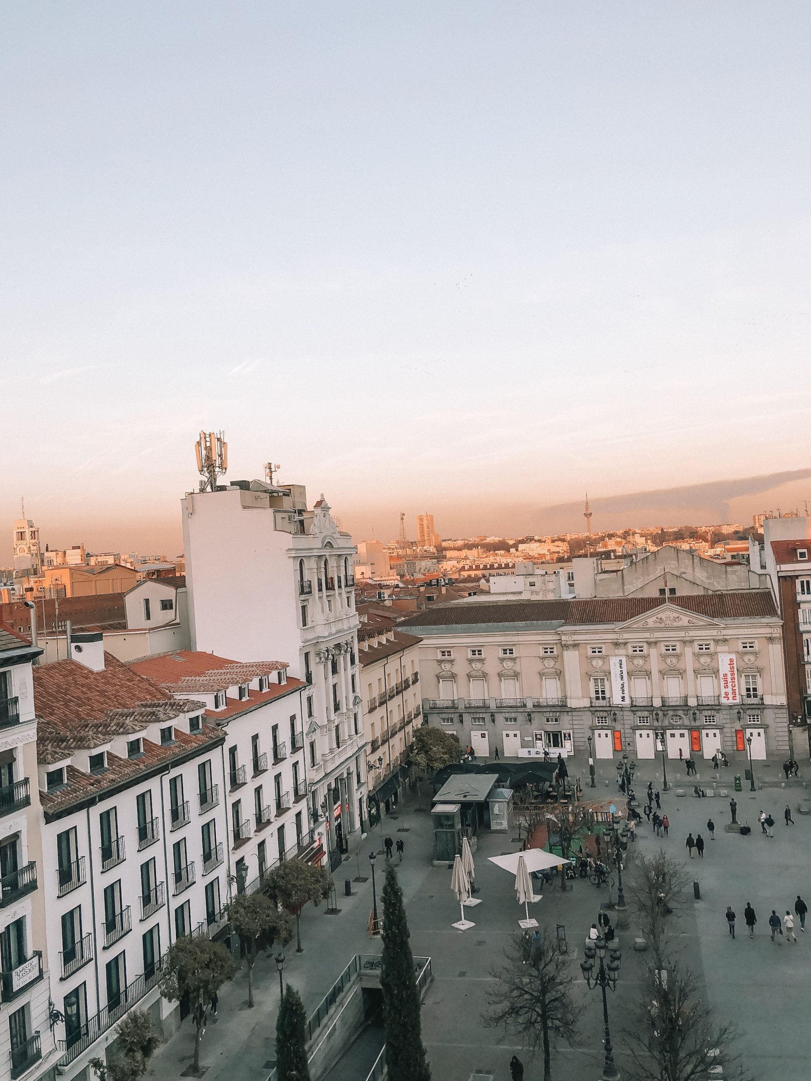 Madrid Travel Anxiety - Madrid Me Hotel View