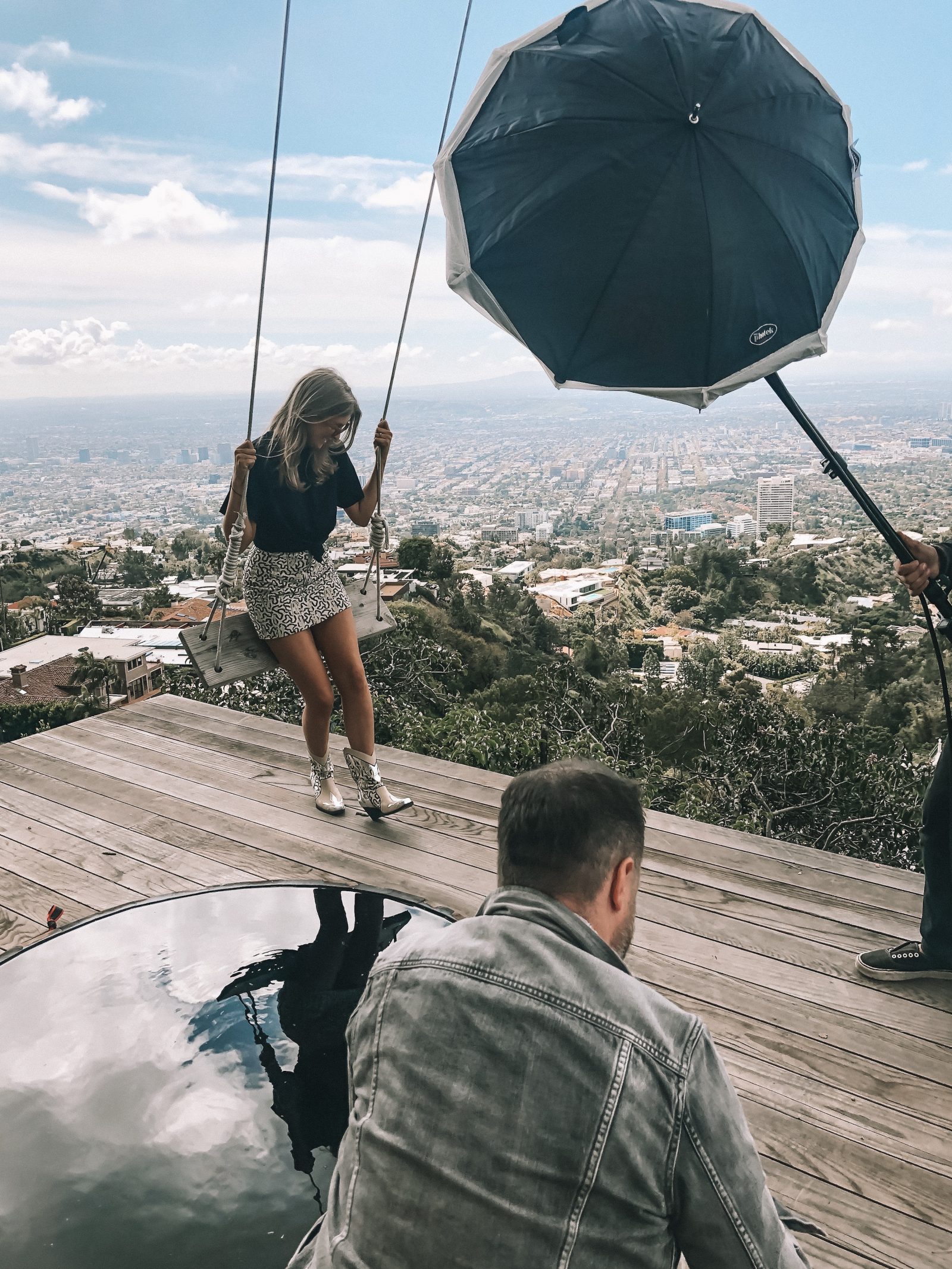 H&M LA Photoshoot for Conscious Exclusive Collection - Spring Outfit Ideas