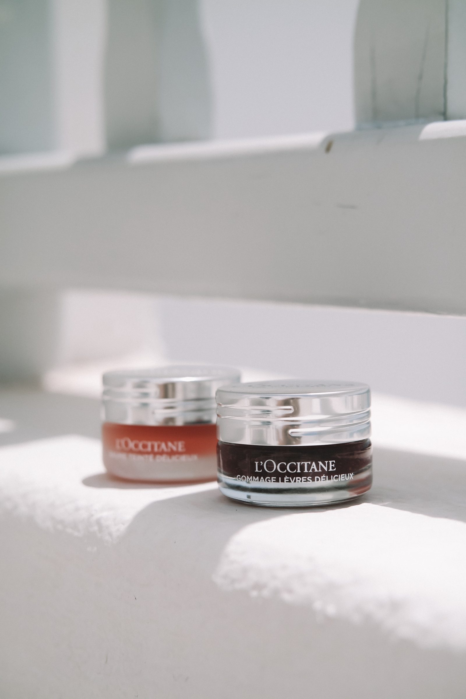 Holiday Lips - Loccitane Lip Scrub