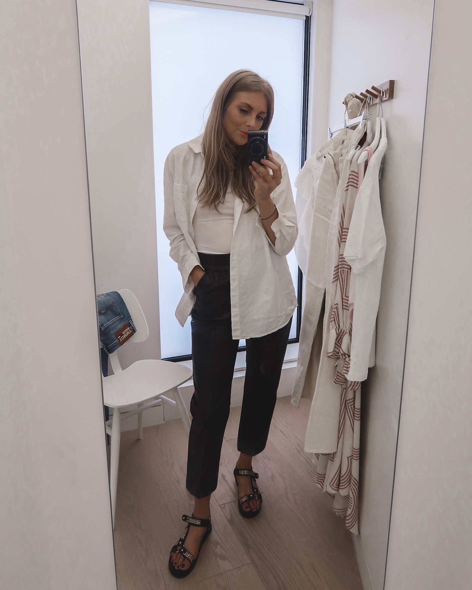 H&M-Faux-Leather-Trousers-Straight-Leg – Love Style Mindfulness – Fashion &  Personal Style Blog