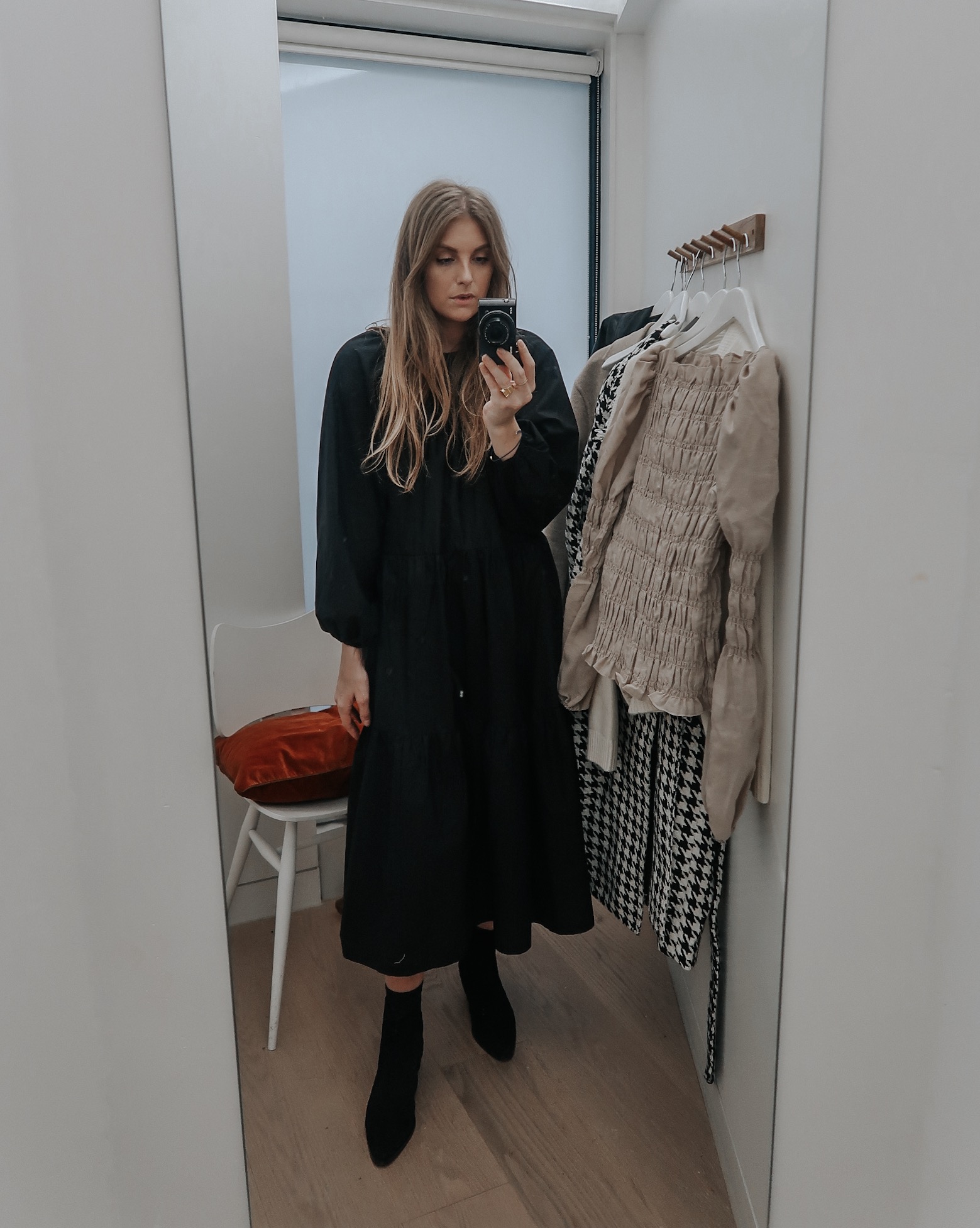 5 Ways To Style A Black Midi Dress