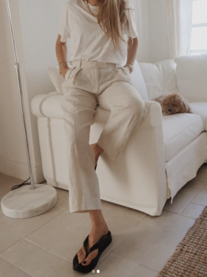 10 Ways To Wear Linen Trousers / Spring Outfit Ideas – Love Style  Mindfulness – Fashion & Personal Style Blog