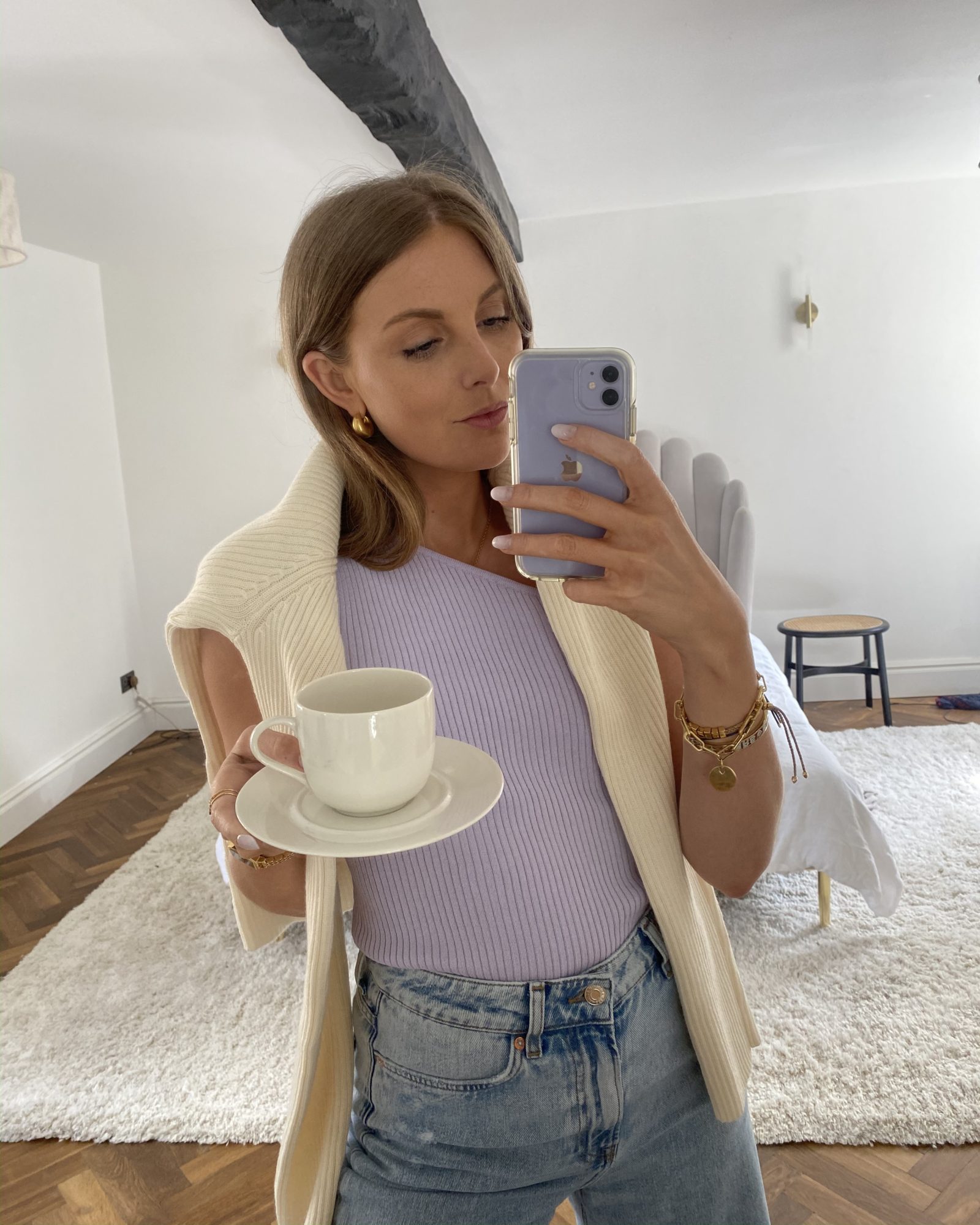 Shopping Edit / Mango Lilac Top