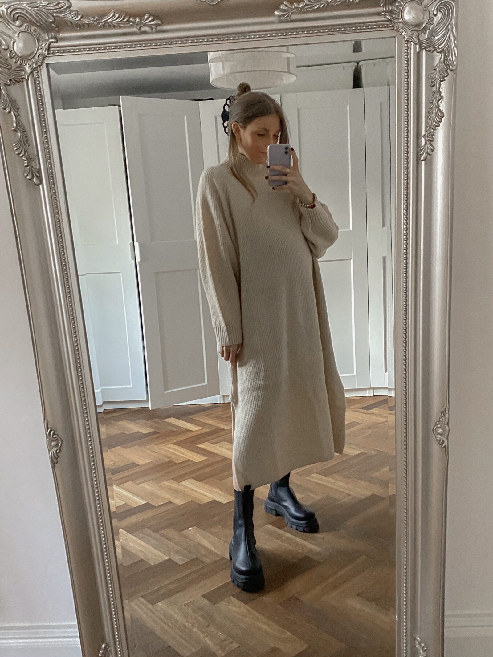 Monki Winter Haul - Cream Jumper Dress