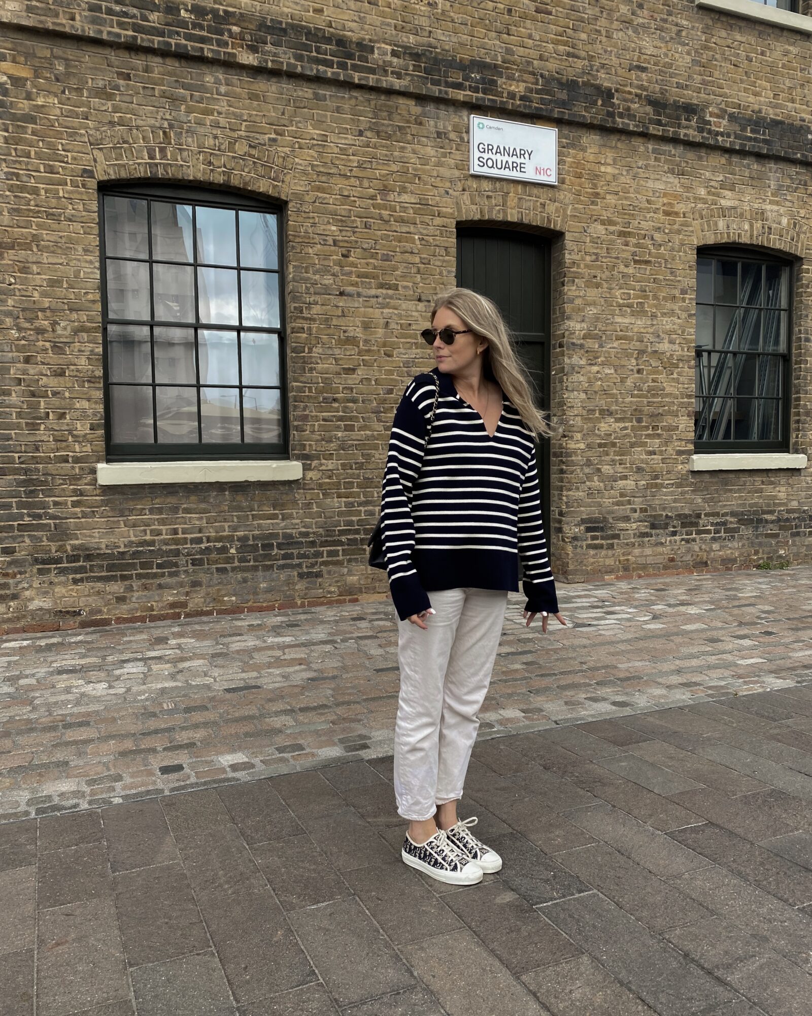 ARKET BRETON TOPS - NAVY STRIPE JUMPER