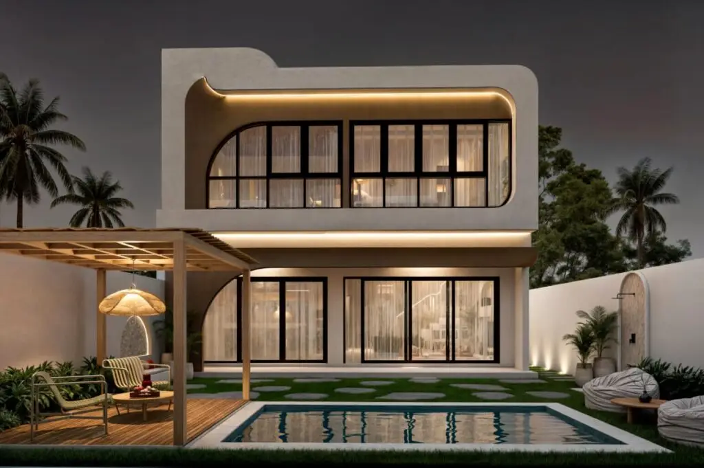 Bali-buleleng-lovina-new-modern-vulla-night