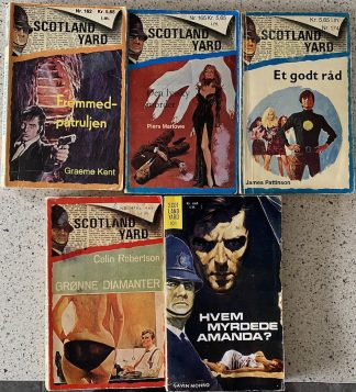 Scotland yard 5 stk.