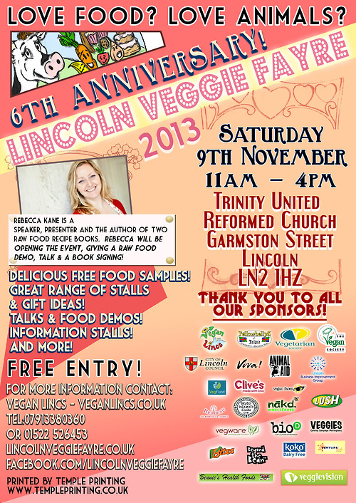 Lincoln Veggie Fayre Poster