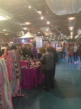 Christmas punters flock to the Lincolnshire Showground in a bid to buy the perfect festive gift