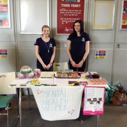 It is eating disorder awareness week. Students at the University of Lincoln have set up a bake sale to raise money and awareness. Photo: Ben Ayres