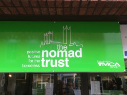 The Nomad Trust Chairty Shop in Sincil Street, Lincoln.