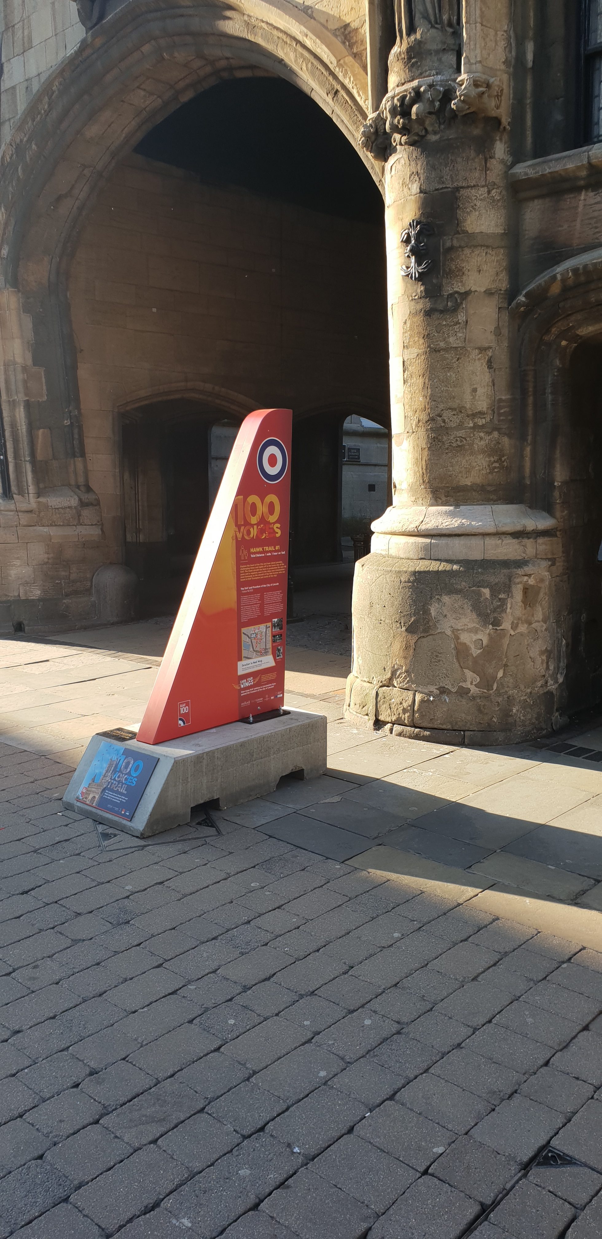 The first wing can be found at the Stonebow Arch