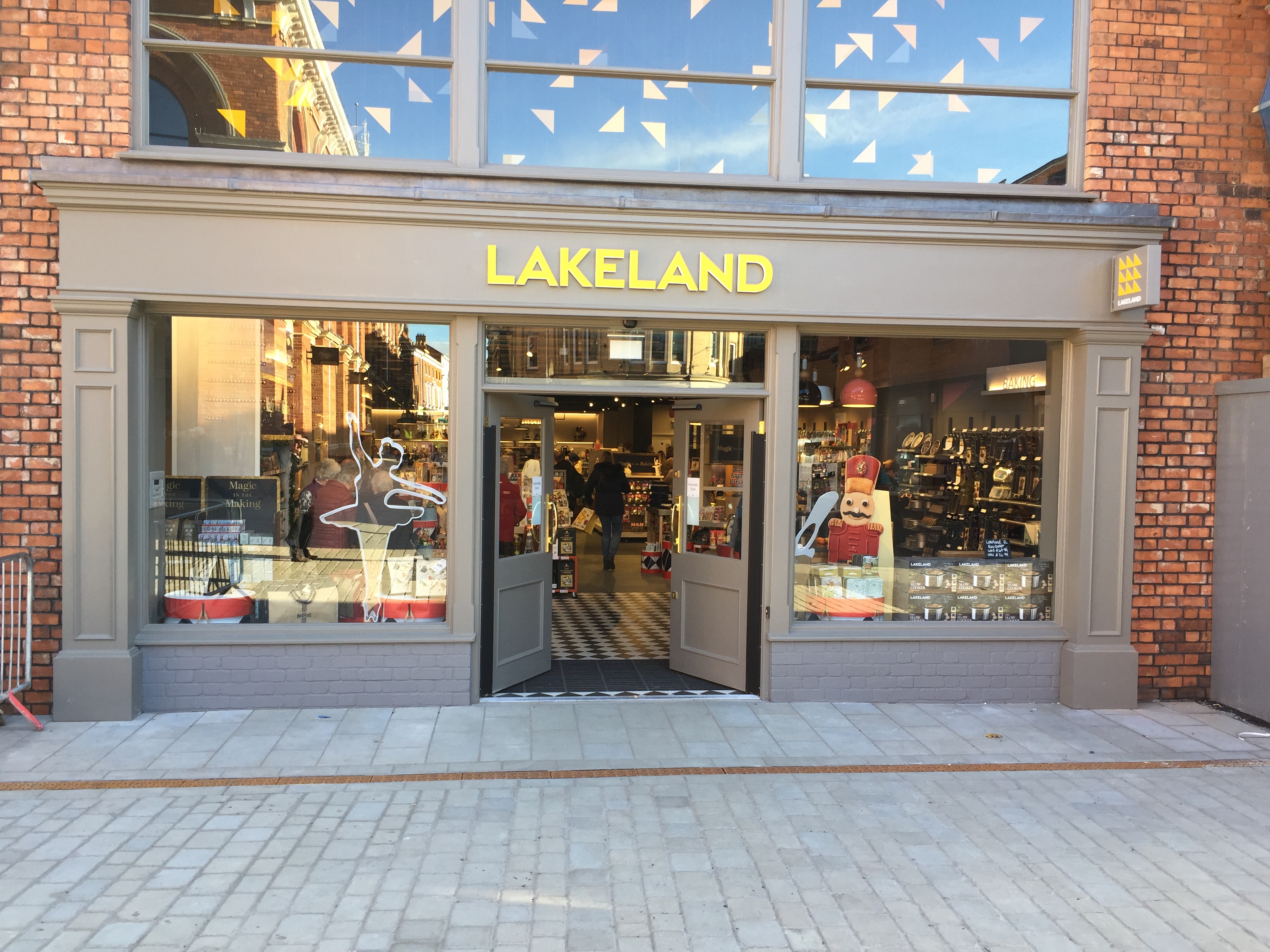 The new Lakeland shop in the Cornhill Quarter