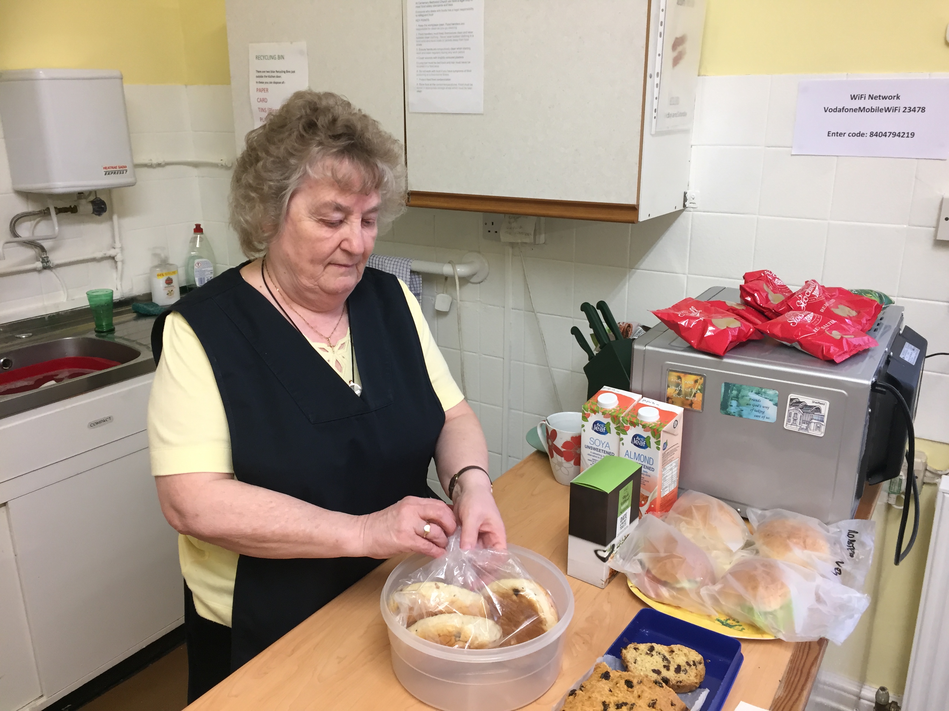 Elizabeth Holland has been at the church since 2004. Photo: Oliver Pridmore.