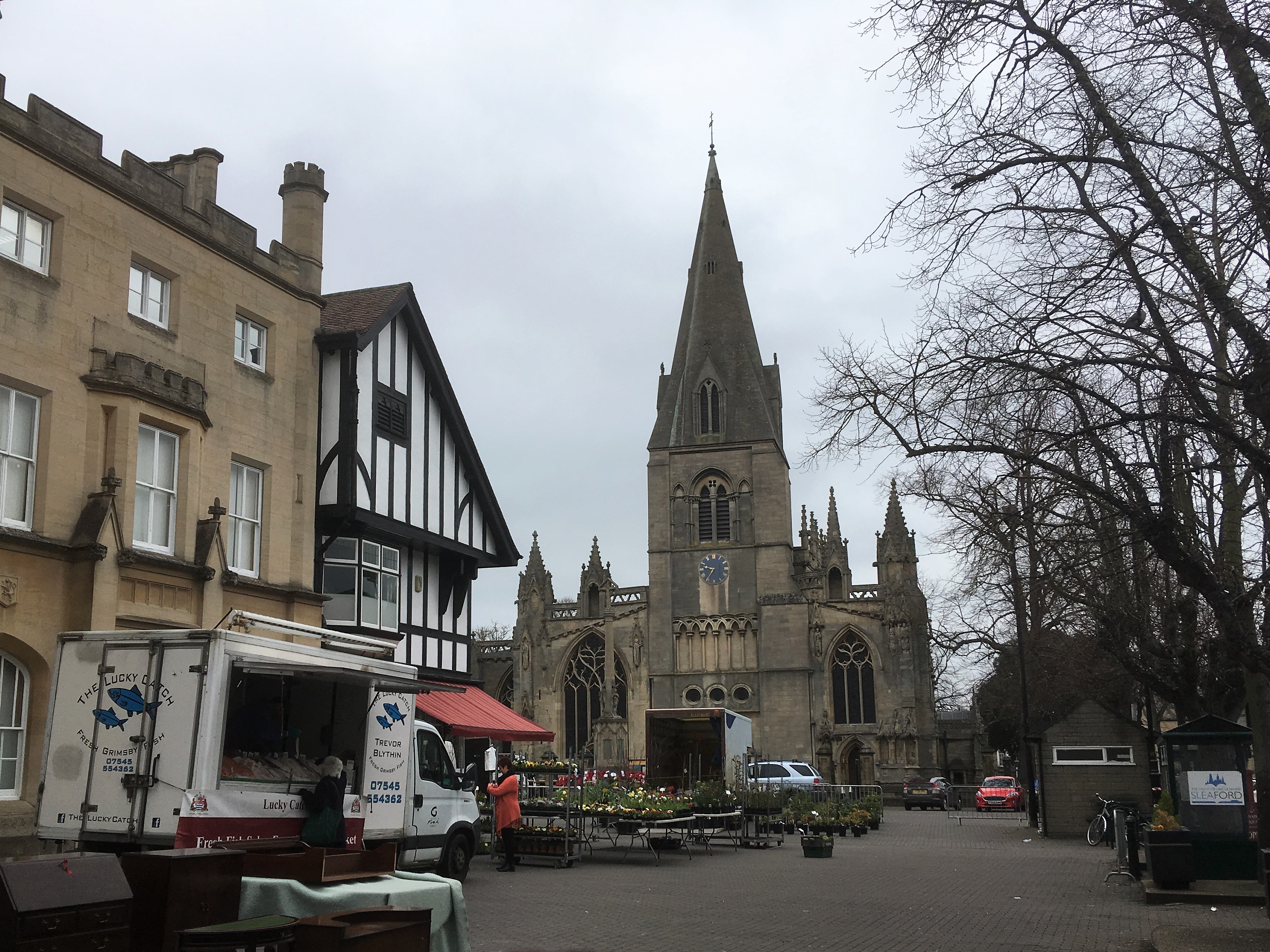 Sleaford Market Place. Photo: LSJ News