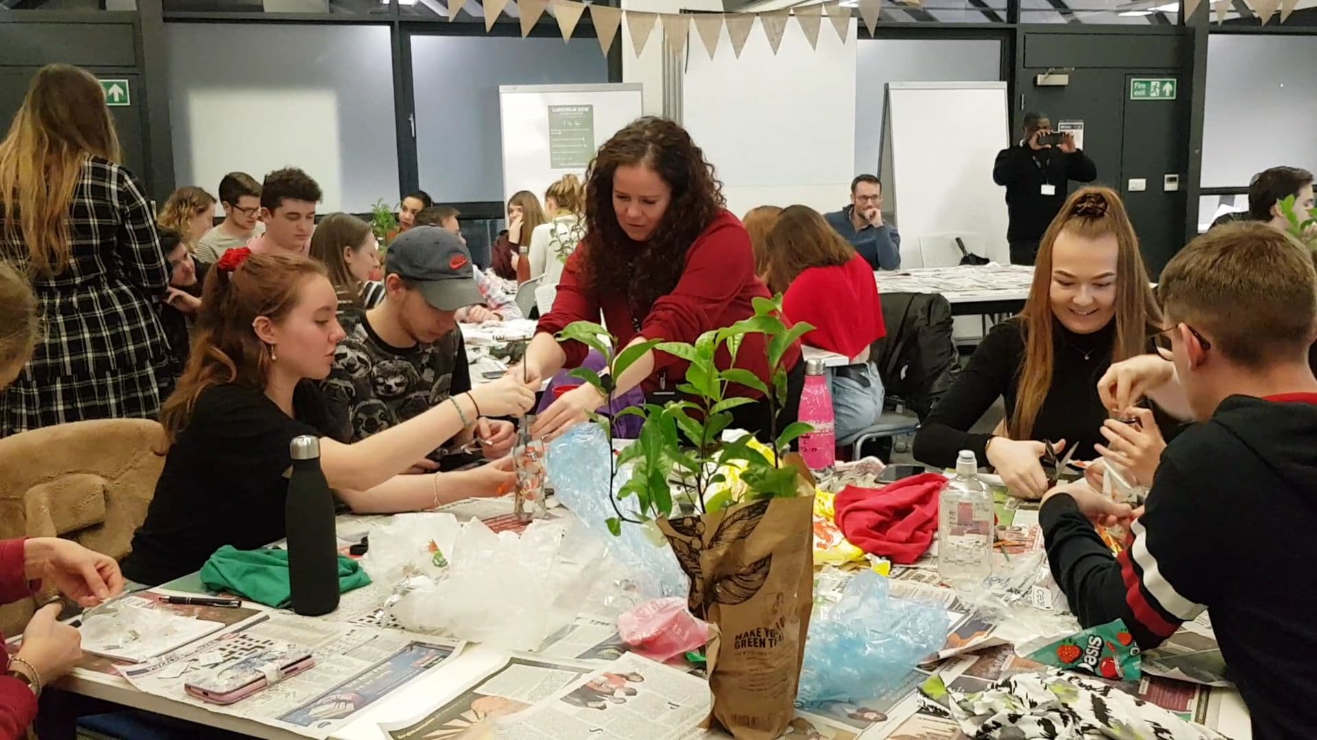 Lincoln Eco Workshop in full swing. Photo: Leanne Buck