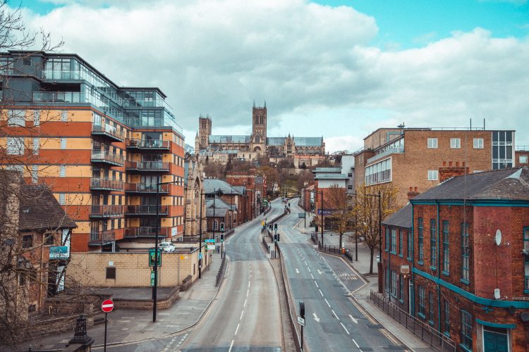 Once filled with traffic, now empty. Credit: Joshua Bell, Zion Media